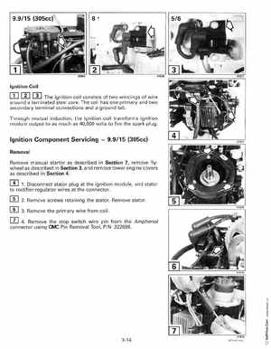 1999 "EE" Evinrude 5 thru 15 4-Stroke Service Manual, P/N 787022, Page 91