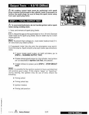 1999 "EE" Evinrude 5 thru 15 4-Stroke Service Manual, P/N 787022, Page 100