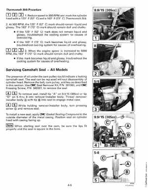 1999 "EE" Evinrude 5 thru 15 4-Stroke Service Manual, P/N 787022, Page 123