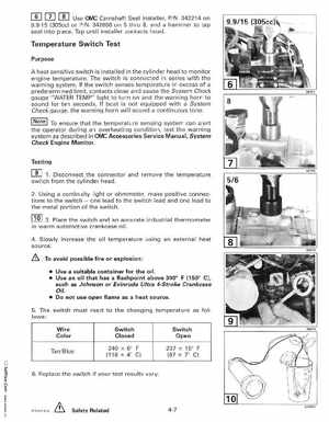 1999 "EE" Evinrude 5 thru 15 4-Stroke Service Manual, P/N 787022, Page 124