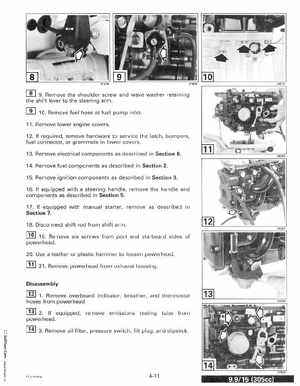 1999 "EE" Evinrude 5 thru 15 4-Stroke Service Manual, P/N 787022, Page 128