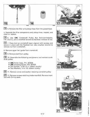 1999 "EE" Evinrude 5 thru 15 4-Stroke Service Manual, P/N 787022, Page 129