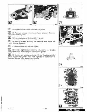 1999 "EE" Evinrude 5 thru 15 4-Stroke Service Manual, P/N 787022, Page 130