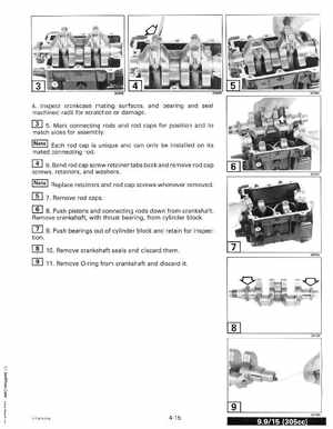 1999 "EE" Evinrude 5 thru 15 4-Stroke Service Manual, P/N 787022, Page 132