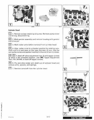 1999 "EE" Evinrude 5 thru 15 4-Stroke Service Manual, P/N 787022, Page 134