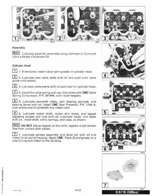 1999 "EE" Evinrude 5 thru 15 4-Stroke Service Manual, P/N 787022, Page 140