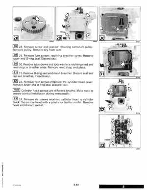 1999 "EE" Evinrude 5 thru 15 4-Stroke Service Manual, P/N 787022, Page 166