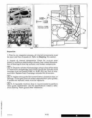1999 "EE" Evinrude 5 thru 15 4-Stroke Service Manual, P/N 787022, Page 172