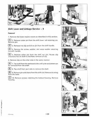 1999 "EE" Evinrude 5 thru 15 4-Stroke Service Manual, P/N 787022, Page 186
