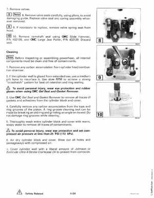 1999 "EE" Evinrude 5 thru 15 4-Stroke Service Manual, P/N 787022, Page 201