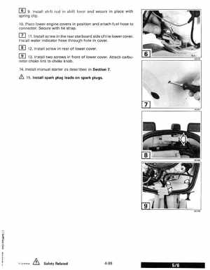 1999 "EE" Evinrude 5 thru 15 4-Stroke Service Manual, P/N 787022, Page 216