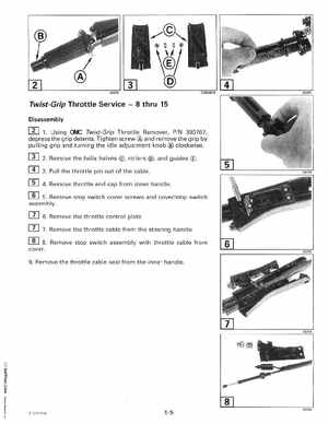 1999 "EE" Evinrude 5 thru 15 4-Stroke Service Manual, P/N 787022, Page 223