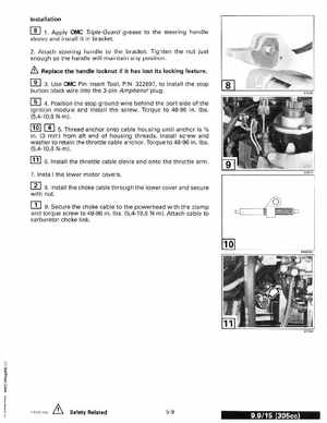 1999 "EE" Evinrude 5 thru 15 4-Stroke Service Manual, P/N 787022, Page 227