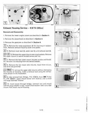 1999 "EE" Evinrude 5 thru 15 4-Stroke Service Manual, P/N 787022, Page 228