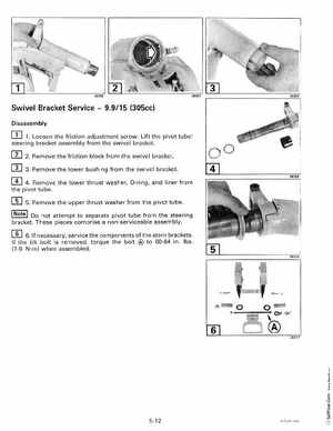 1999 "EE" Evinrude 5 thru 15 4-Stroke Service Manual, P/N 787022, Page 230