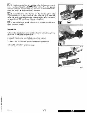 1999 "EE" Evinrude 5 thru 15 4-Stroke Service Manual, P/N 787022, Page 233