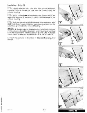 1999 "EE" Evinrude 5 thru 15 4-Stroke Service Manual, P/N 787022, Page 260