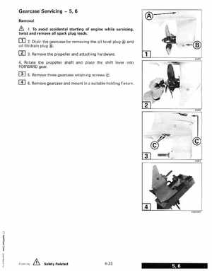 1999 "EE" Evinrude 5 thru 15 4-Stroke Service Manual, P/N 787022, Page 262