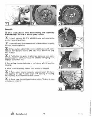 1999 "EE" Evinrude 5 thru 15 4-Stroke Service Manual, P/N 787022, Page 278