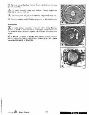 1999 "EE" Evinrude 5 thru 15 4-Stroke Service Manual, P/N 787022, Page 283