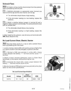 1999 "EE" Evinrude 5 thru 15 4-Stroke Service Manual, P/N 787022, Page 293