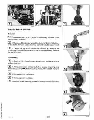 1999 "EE" Evinrude 5 thru 15 4-Stroke Service Manual, P/N 787022, Page 294