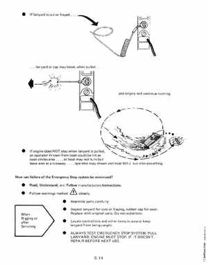 1999 "EE" Evinrude 5 thru 15 4-Stroke Service Manual, P/N 787022, Page 320