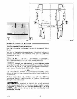 1999 "EE" Evinrude 70HP 4-Stroke Service Manual, P/N 787023, Page 9