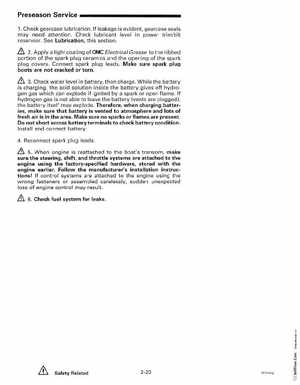 1999 "EE" Evinrude 70HP 4-Stroke Service Manual, P/N 787023, Page 32