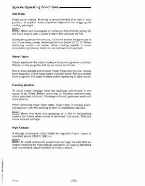 1999 "EE" Evinrude 70HP 4-Stroke Service Manual, P/N 787023, Page 35