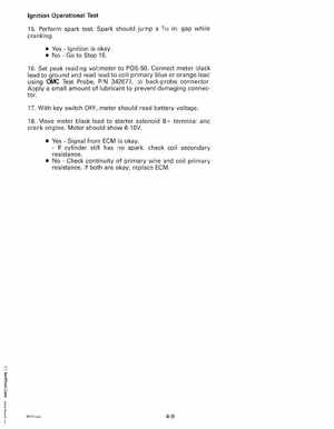 1999 "EE" Evinrude 70HP 4-Stroke Service Manual, P/N 787023, Page 70