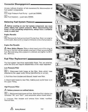 1999 "EE" Evinrude 70HP 4-Stroke Service Manual, P/N 787023, Page 74