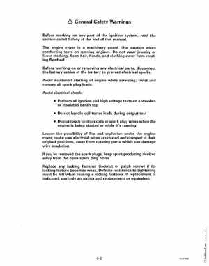 1999 "EE" Evinrude 70HP 4-Stroke Service Manual, P/N 787023, Page 83