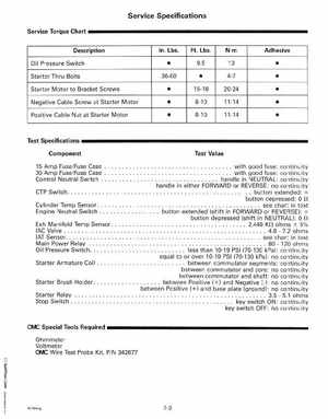 1999 "EE" Evinrude 70HP 4-Stroke Service Manual, P/N 787023, Page 90