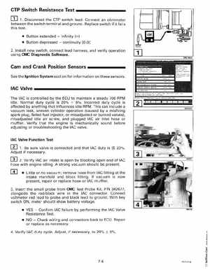 1999 "EE" Evinrude 70HP 4-Stroke Service Manual, P/N 787023, Page 93