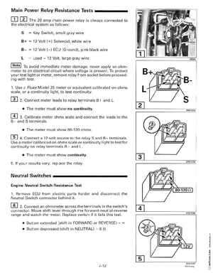 1999 "EE" Evinrude 70HP 4-Stroke Service Manual, P/N 787023, Page 99