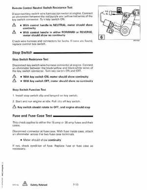 1999 "EE" Evinrude 70HP 4-Stroke Service Manual, P/N 787023, Page 100