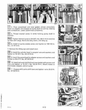 1999 "EE" Evinrude 70HP 4-Stroke Service Manual, P/N 787023, Page 117