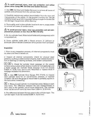 1999 "EE" Evinrude 70HP 4-Stroke Service Manual, P/N 787023, Page 126