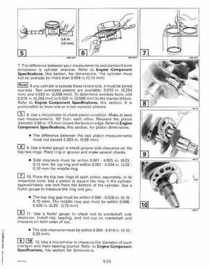1999 "EE" Evinrude 70HP 4-Stroke Service Manual, P/N 787023, Page 127