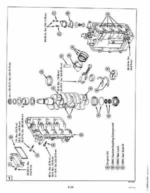 1999 "EE" Evinrude 70HP 4-Stroke Service Manual, P/N 787023, Page 130