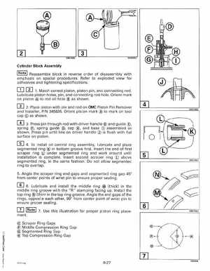 1999 "EE" Evinrude 70HP 4-Stroke Service Manual, P/N 787023, Page 131