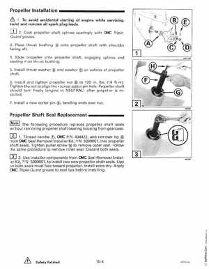 1999 "EE" Evinrude 70HP 4-Stroke Service Manual, P/N 787023, Page 150