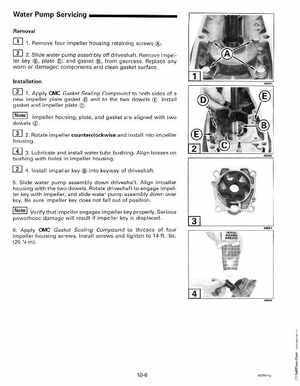 1999 "EE" Evinrude 70HP 4-Stroke Service Manual, P/N 787023, Page 152