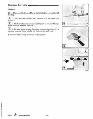 1999 "EE" Evinrude 70HP 4-Stroke Service Manual, P/N 787023, Page 153