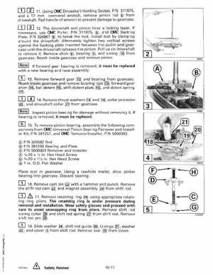 1999 "EE" Evinrude 70HP 4-Stroke Service Manual, P/N 787023, Page 157