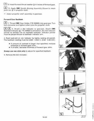 1999 "EE" Evinrude 70HP 4-Stroke Service Manual, P/N 787023, Page 166