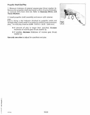 1999 "EE" Evinrude 70HP 4-Stroke Service Manual, P/N 787023, Page 169