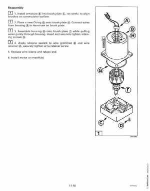 1999 "EE" Evinrude 70HP 4-Stroke Service Manual, P/N 787023, Page 190
