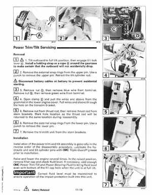1999 "EE" Evinrude 70HP 4-Stroke Service Manual, P/N 787023, Page 193